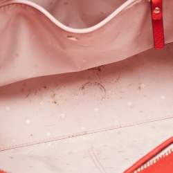Pre Owned Kate Spade Red Leather Abigail Tote