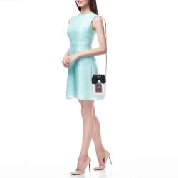 Pre Owned Kate Spade Pink Leather On Pointe Perfume Bottle Crossbody Bag