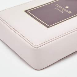 Pre Owned Kate Spade Pink Leather On Pointe Perfume Bottle Crossbody Bag