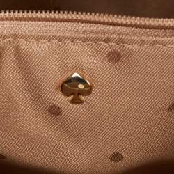 Pre Owned Kate Spade Beige Leather New York Stewart Street Big Boy Tote