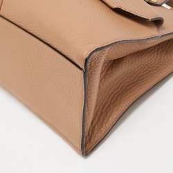 Pre Owned Kate Spade Beige Leather New York Stewart Street Big Boy Tote