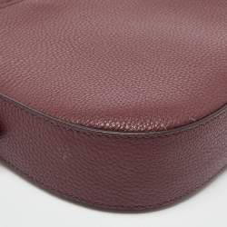 مملوكة مسبقًا Kate Spade Burgundy Leather Leila North South Crossbody Bag