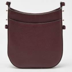 مملوكة مسبقًا Kate Spade Burgundy Leather Leila North South Crossbody Bag