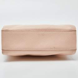 Pre Owned Kate Spade Peach Leather Chain Shoulder Bag