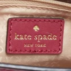 Kate Spade Fuchsia Leather Satchel