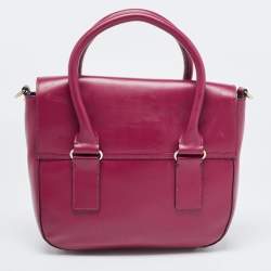 Kate Spade Fuchsia Leather Satchel