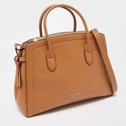 Kate Spade Brown Leather Large Knott Satchel