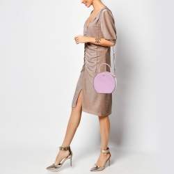 Kate Spade Pink Leather Small Andi Canteen Shoulder Bag