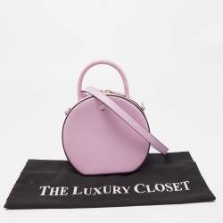 Kate Spade Pink Leather Small Andi Canteen Shoulder Bag