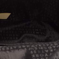 Pre Owned Kate Spade Black Leather New York Meow Sammi Backpack