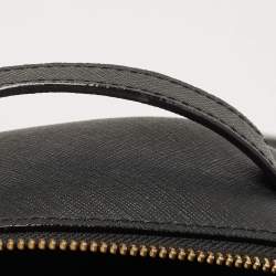 Pre Owned Kate Spade Black Leather New York Meow Sammi Backpack
