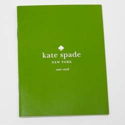 Pre Owned Kate Spade Beige Patent Leather Frame Clutch