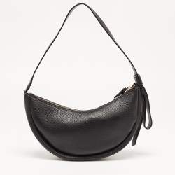 Kate Spade Black Leather Smile Shoulder Bag