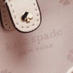 Kate Spade Tri Color Leather Double Zip Crossbody Bag