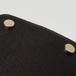 Pre Owned Kate Spade Black Leather Margaux Tote