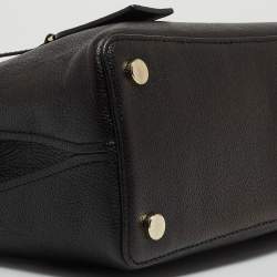 Pre Owned Kate Spade Black Leather Margaux Tote