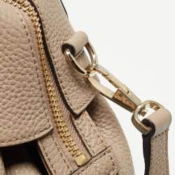 Pre Owned Kate Spade Beige Leather Alice Street Adriana Satchel