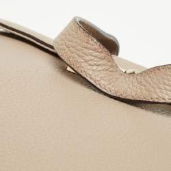 Pre Owned Kate Spade Beige Leather Alice Street Adriana Satchel