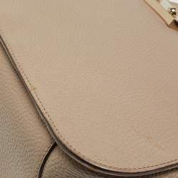 Pre Owned Kate Spade Beige Leather Alice Street Adriana Satchel