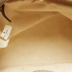 Pre Owned Kate Spade Beige Leather Alice Street Adriana Satchel