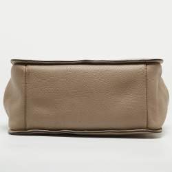 Pre Owned Kate Spade Beige Leather Alice Street Adriana Satchel