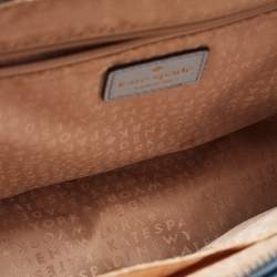 Kate Spade Light Blue Leather Mulberry Street Leighann Tote