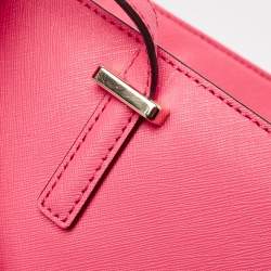 Pre Owned Kate Spade Pink Leather Cedar Street Harmony Tote