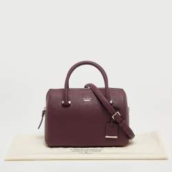 Kate Spade Burgundy Saffiano Leather Cameron Street Lane Satchel