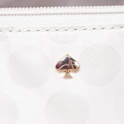 Pre Owned Kate Spade Grey Leather Cedar Street Maise Satchel