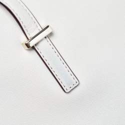 Pre Owned Kate Spade Grey Leather Cedar Street Maise Satchel