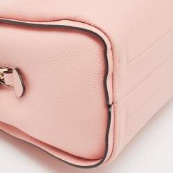 Pre Owned Kate Spade Pink Leather Knott Crossbody Shoulder Bag