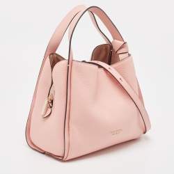 Pre Owned Kate Spade Pink Leather Knott Crossbody Shoulder Bag