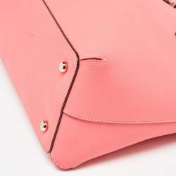 Pre Owned Kate Spade Neon Pink Leather Cedar Street Maise Satchel