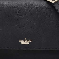 Pre Owned Kate Spade Black Leather Cameron Street Byrdie Crossbody Bag