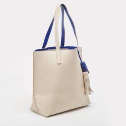 Kate Spade Off-white Leather Foster Court Tasha Tote