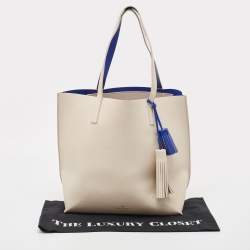 Kate Spade Off-white Leather Foster Court Tasha Tote