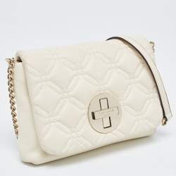 Kate Spade Off White Leather Astor Court Naomi Crossbody Bag