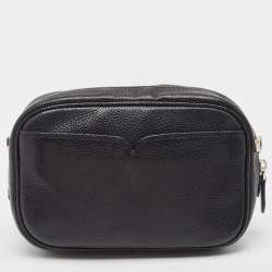 Kate Spade Black Leather Camera Crossbody Bag