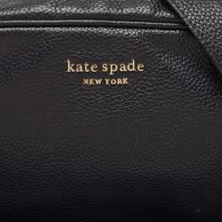 Kate Spade Black Leather Camera Crossbody Bag