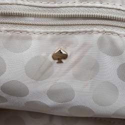 Pre Owned Kate Spade Mint Green Scalloped Leather Satchel