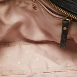 Pre Owned Kate Spade Black Leather Mini Daniels Drive Abigail Satchel 