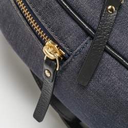 Pre Owned Kate Spade Blue Denim Grove Street Poppy Sammi Backpack