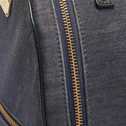 Pre Owned Kate Spade Blue Denim Grove Street Poppy Sammi Backpack