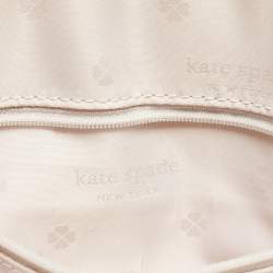Kate Spade Grey Leather Large Margaux Satchel