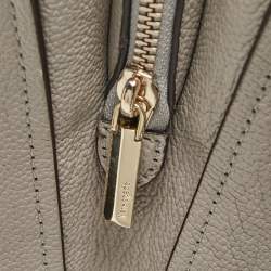 Kate Spade Grey Leather Large Margaux Satchel