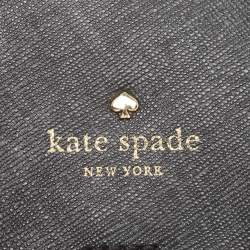 Pre Owned Kate Spade Black Leather French Bulldog Satchel