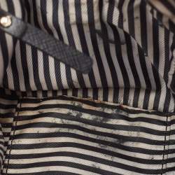 Pre Owned Kate Spade Black Leather French Bulldog Satchel