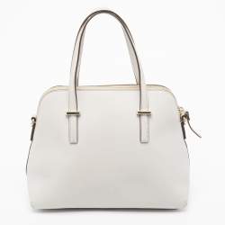 Kate Spade Grey Leather Cedar Street Maise Satchel