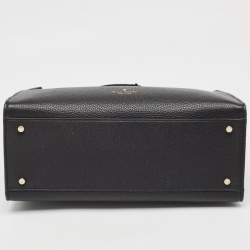 Pre Owned Kate Spade Black Leather New York Hayes Street Tote