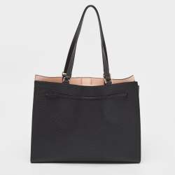 Pre Owned Kate Spade Black Leather New York Hayes Street Tote